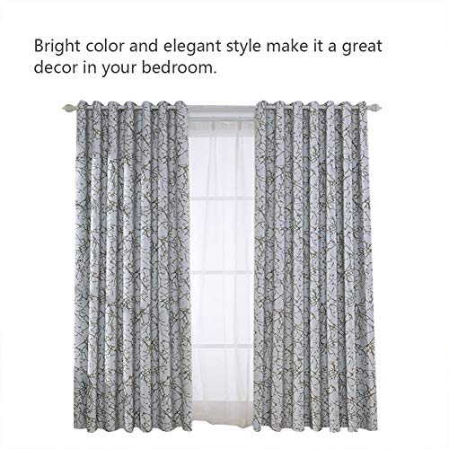 Rideau de fenêtre salon élégant en polyester de qualité - 4