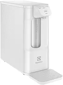 Purificador de Água Gelada Fria e Natural Elétrico Compacto Eletronico placa Electrolux Filtro refil 6 meses ou 3000l Painel Touch Bivolt Branco PE12B