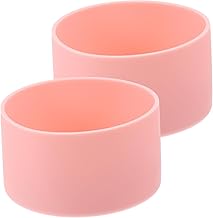 SWOOMEY 2 Peças Base De Garrafa De Bota Anti-Fundo Manga De Garrafa De Silicone Bota De Garrafa De Silicone Capa De Bota Garrafa De Água Glink Garrafa De Água Manga De Silicone Vidro De