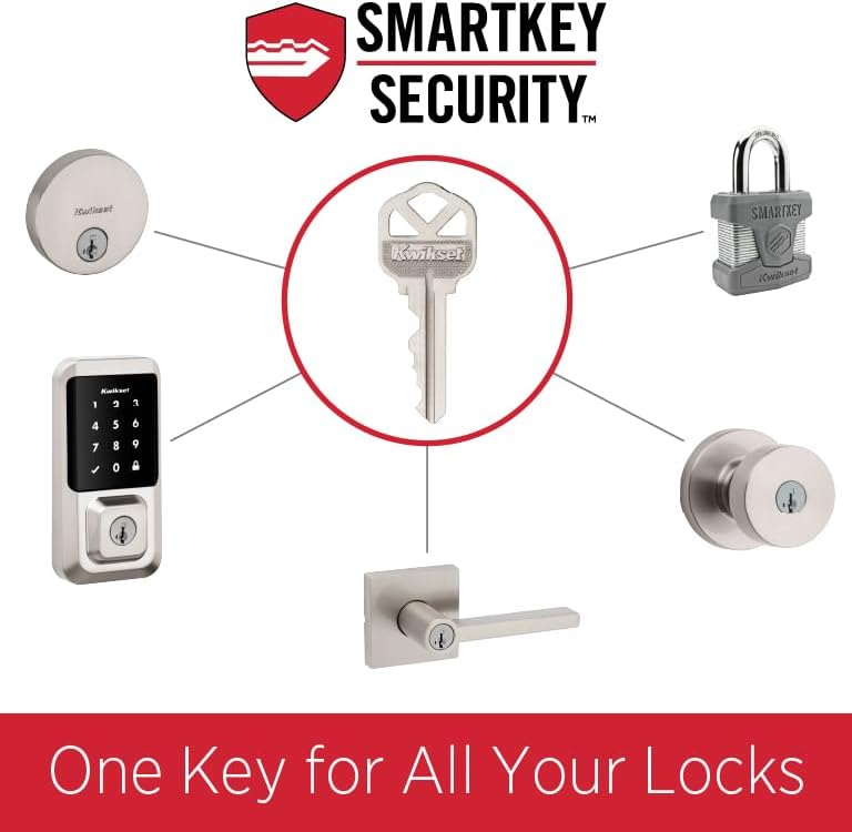 Kwikset SmartKey Security system with key and re-key tool