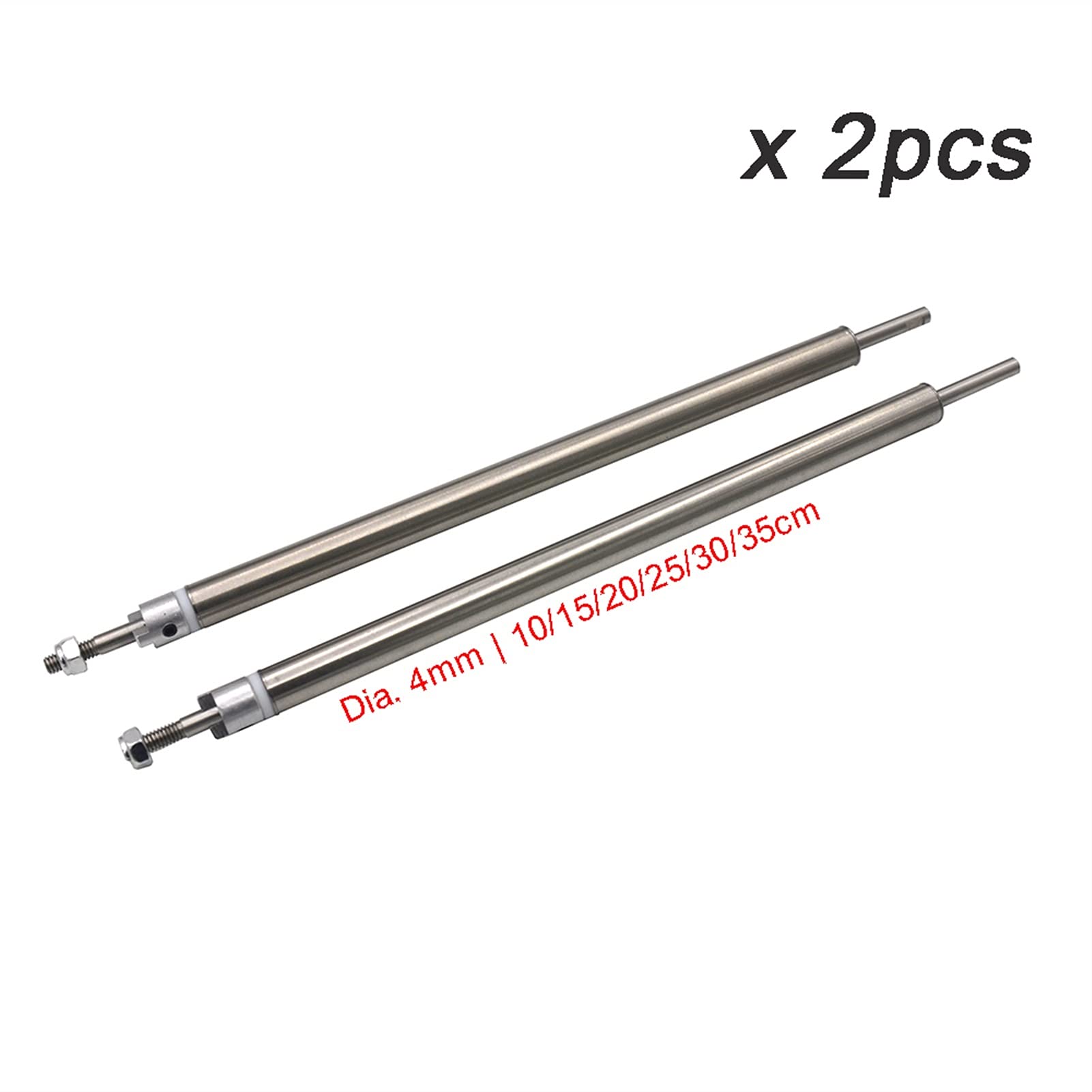2 alberi di trasmissione for eliche for barche da 4 mm e set
