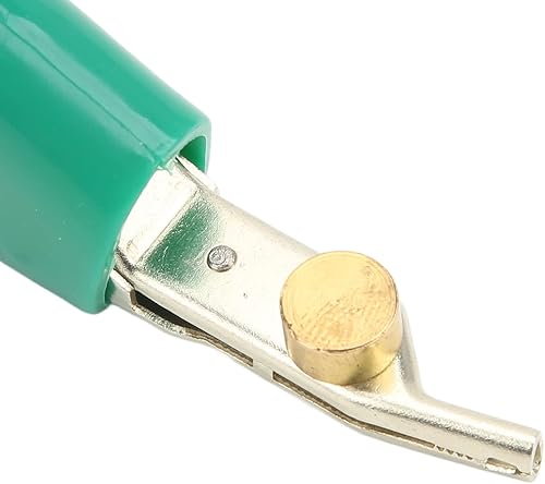 Miniatura 8 de Clips de cocodrilo de metal, clip de cocodrilo para conector surtido, abrazadera de batería eléctrica con aguja, pinzas de cocodrilo eléctricas,