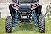 Rough Country Tubular Rear Bumper with Built-in Receiver Hitch for Polaris RZR XP 1000 (2014-2023)