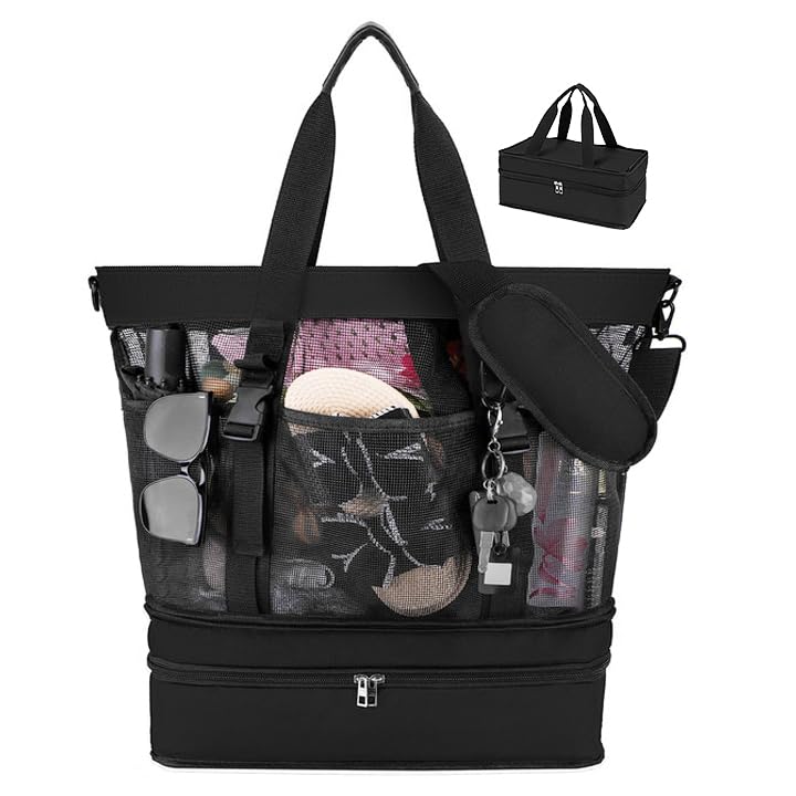 Sac de plage Yotako pliable pour homme et femme finie la corvée des sacs multiples