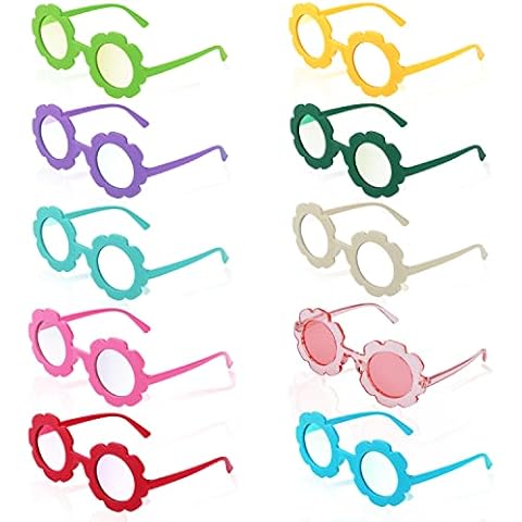 KINBOM Gafas Sol Forma Flor Cover