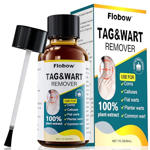 Image of TAG WART Remover, Freeze Off Liquid with 17% Salicylic Acid - Fast-Acting Freeze Off Treatment for Common & Plantar Warts,Flat Wart, Corns - for Feet, Hands & Body (1oz)