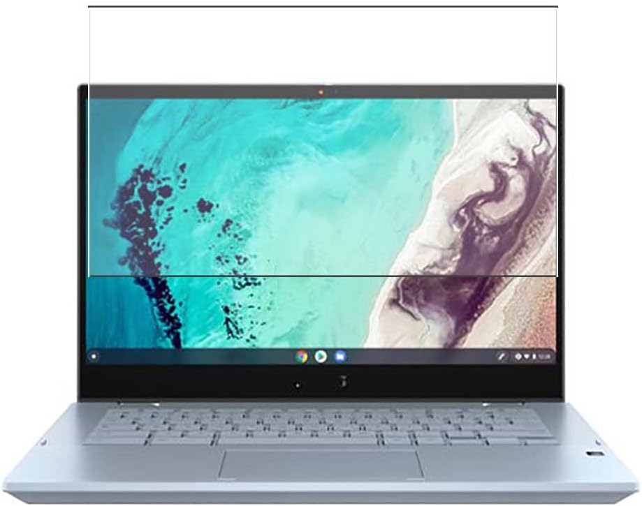 Tempered Glass Screen Protector Film, compatible with ASUS Chromebook Flip CX3 CX3400 CX3400FMA 14" Laptop (Active Area Cover Only) Protective Protectors Guard