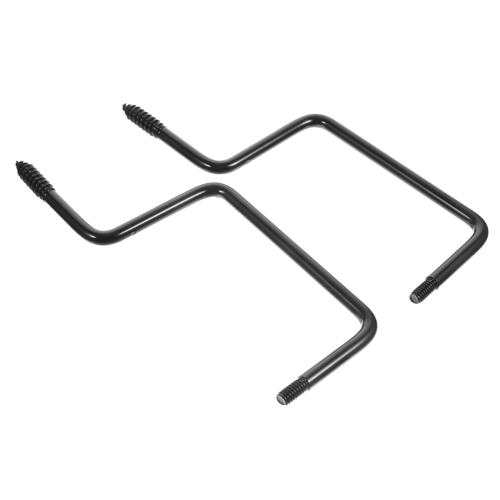 ULDIGI 2Pcs Heavy Duty Iron Hook Hanger for Outdoor Lights Bird Feeders and Planters Iron Design for Garden Decor and Home Use