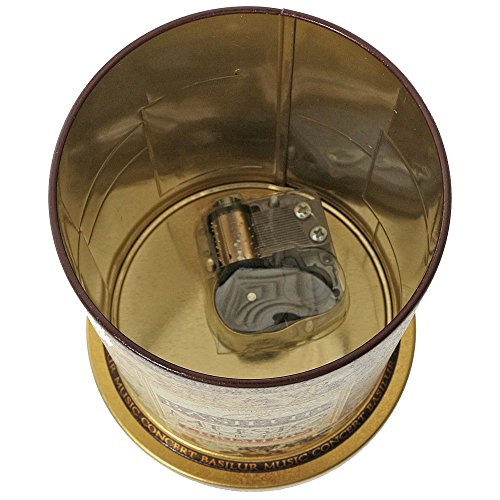 Tea Music Box Concert Christmas, Ceylon Black (Basilur),Tin, 100G #TOP3