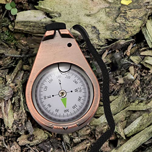 Brújula clásica precisa e impermeable para orientarse sin problemas en el camping, pack de 2 7