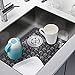 Silicone Sink Protectors for Kitchen Sink, Dish Drying Mat, Protector for Stainless Steel Sink, Adjustable, Flexible and Heat Resistant