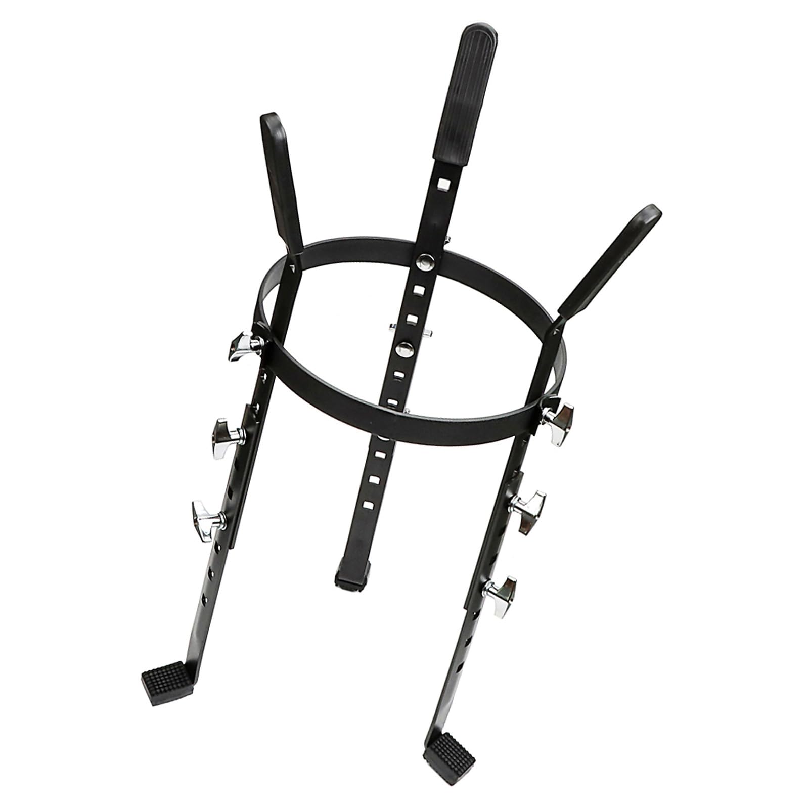 Supporto per batteria per spettacoli percussionisti e appassionati musica Supporto africano con base africana stabile in metallo
