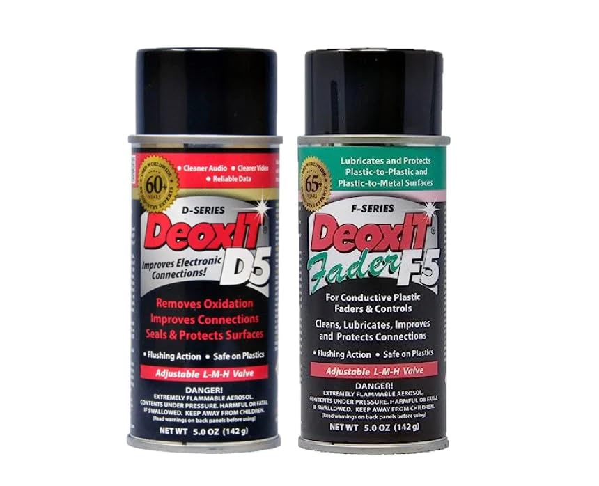 CAIG LABORATORIES DeoxIT Contact Cleaner & FaderLube Pack