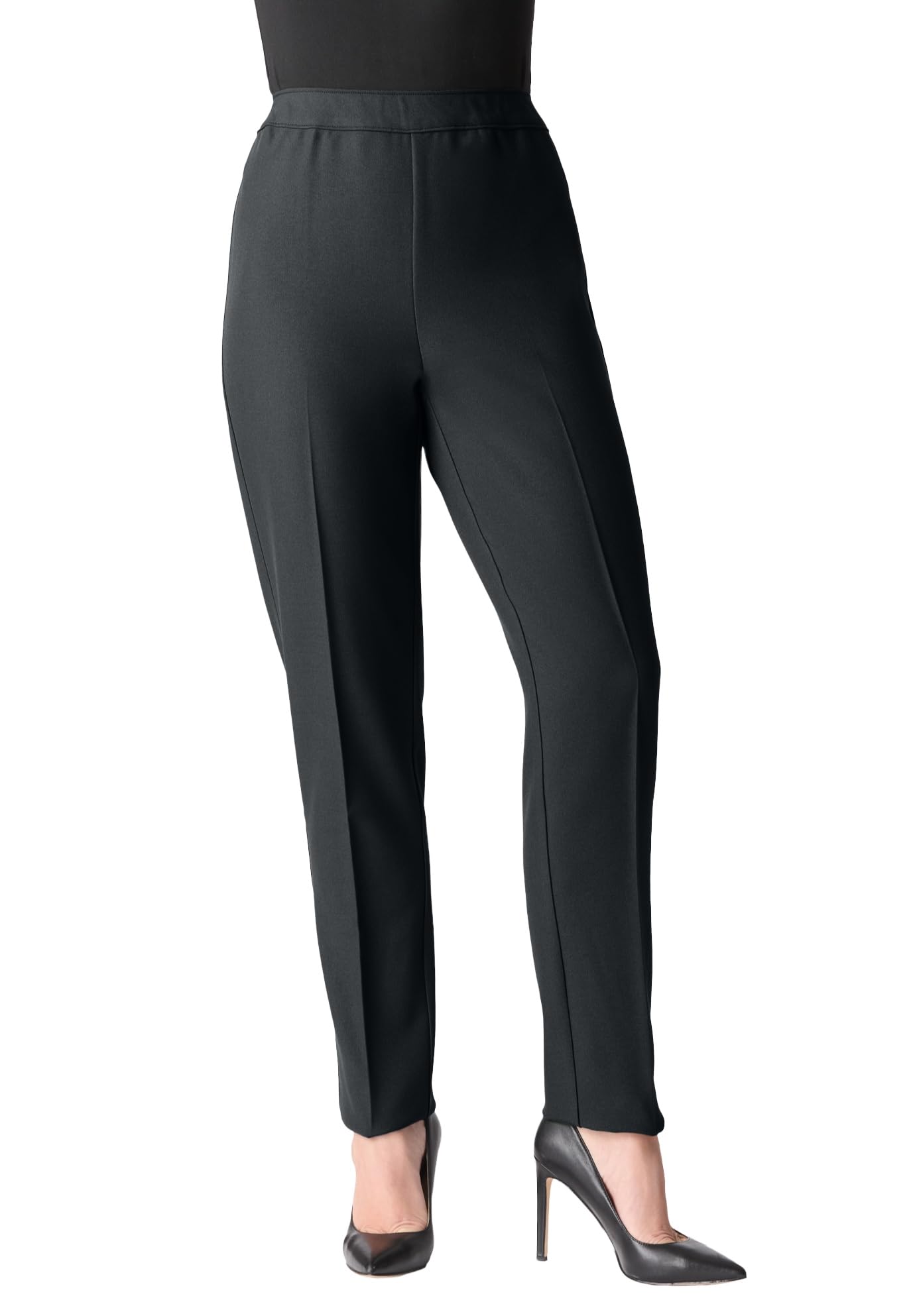 Roamans Womens Plus Size Classic Bend Over Pant