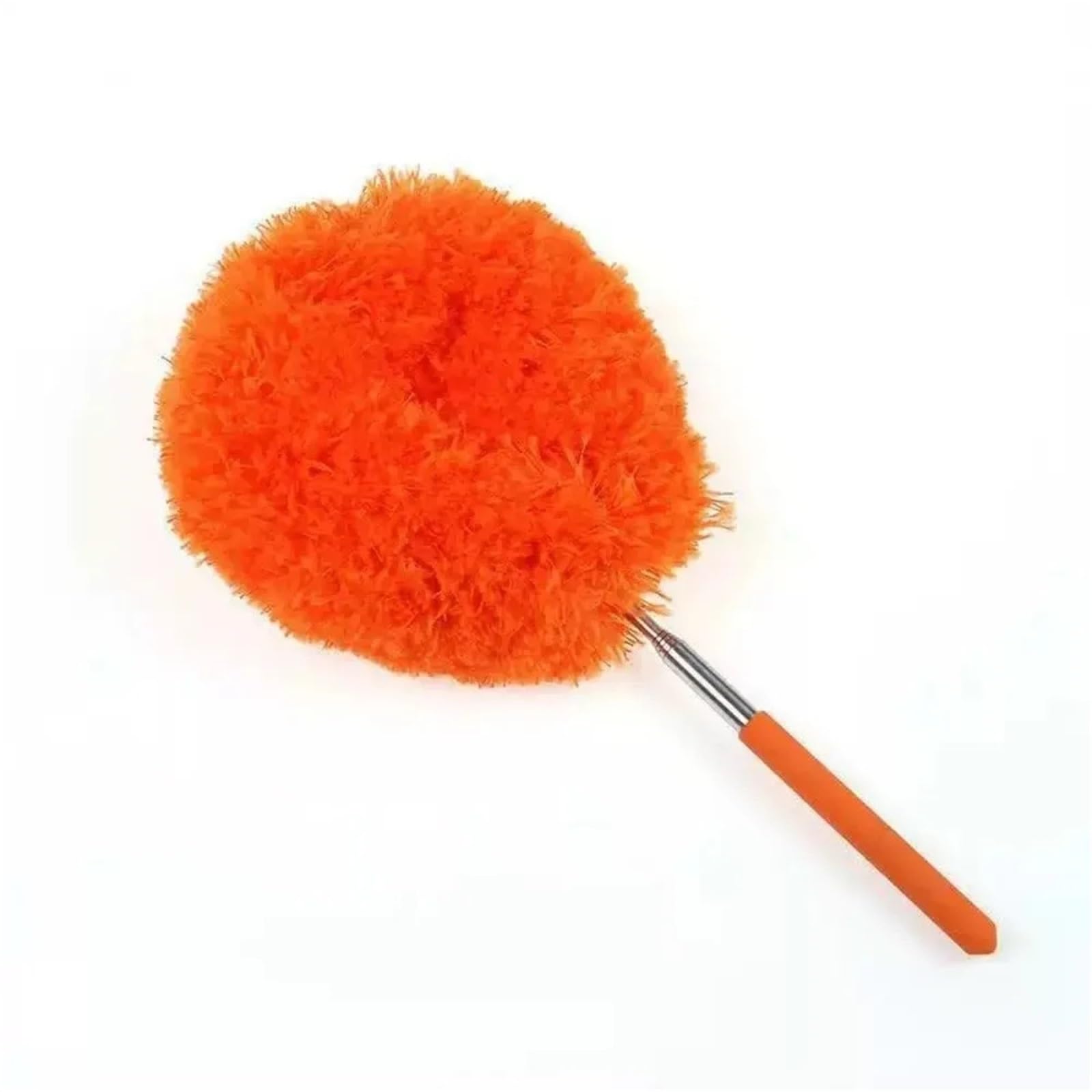 Reusable Ceiling Fan Cleaner Long Handled Dust Removal Duster for Cleaning(Orange)