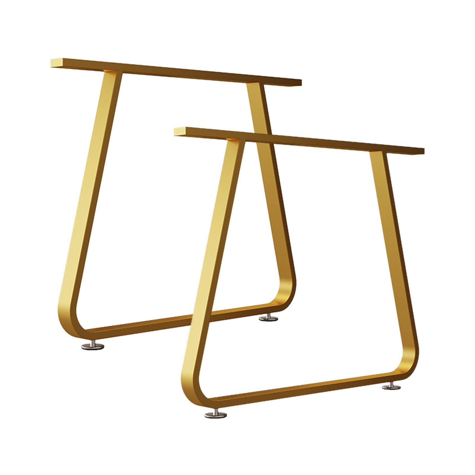 KFGISD, for DIY Decoration, for Furniture Dining Tables Desks Tables and Chairs ，Metal Furniture Legs(Gold,45 * 60cm/17.7 * 23.6in)