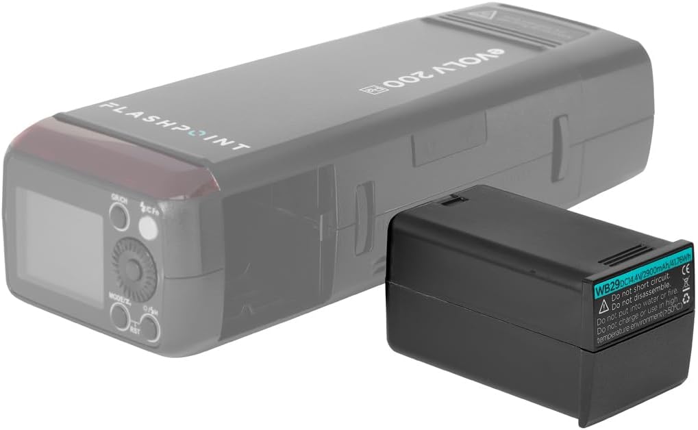 Flashpoint eVOLV 200 and eVOLV 200 Pro Replacement Battery Pack - 14.4V, 2900mAh (WB-29)