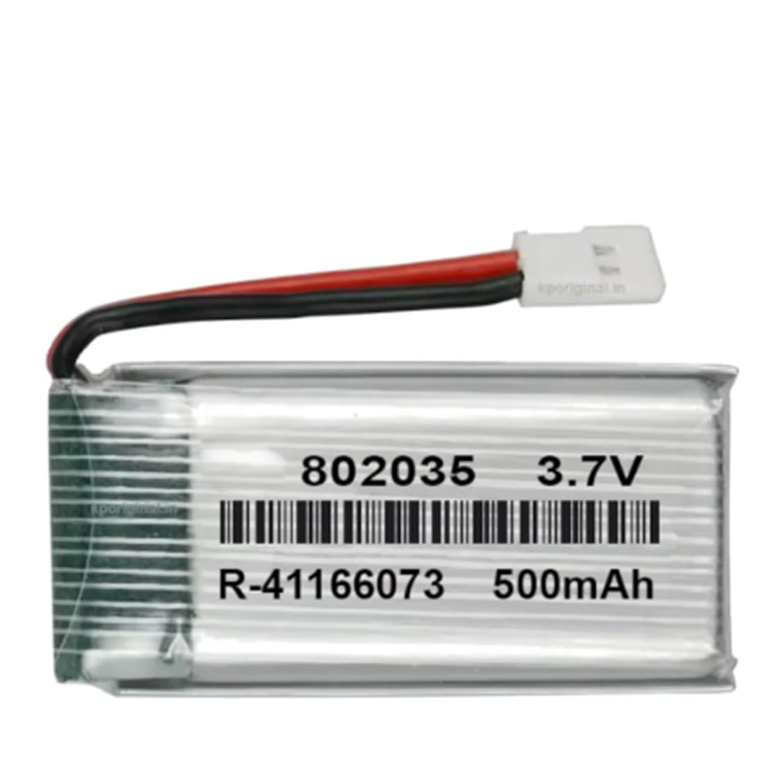 3.7V 500mAh Rechargeable LiPo Battery with USB Charging Cable Combo for Drone, Quadcopter, RC Helicopter & Toy Battery Replacement-image-14