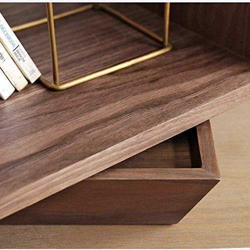 Table de chevet rotative pour optimiser le rangement des petits espaces - 5