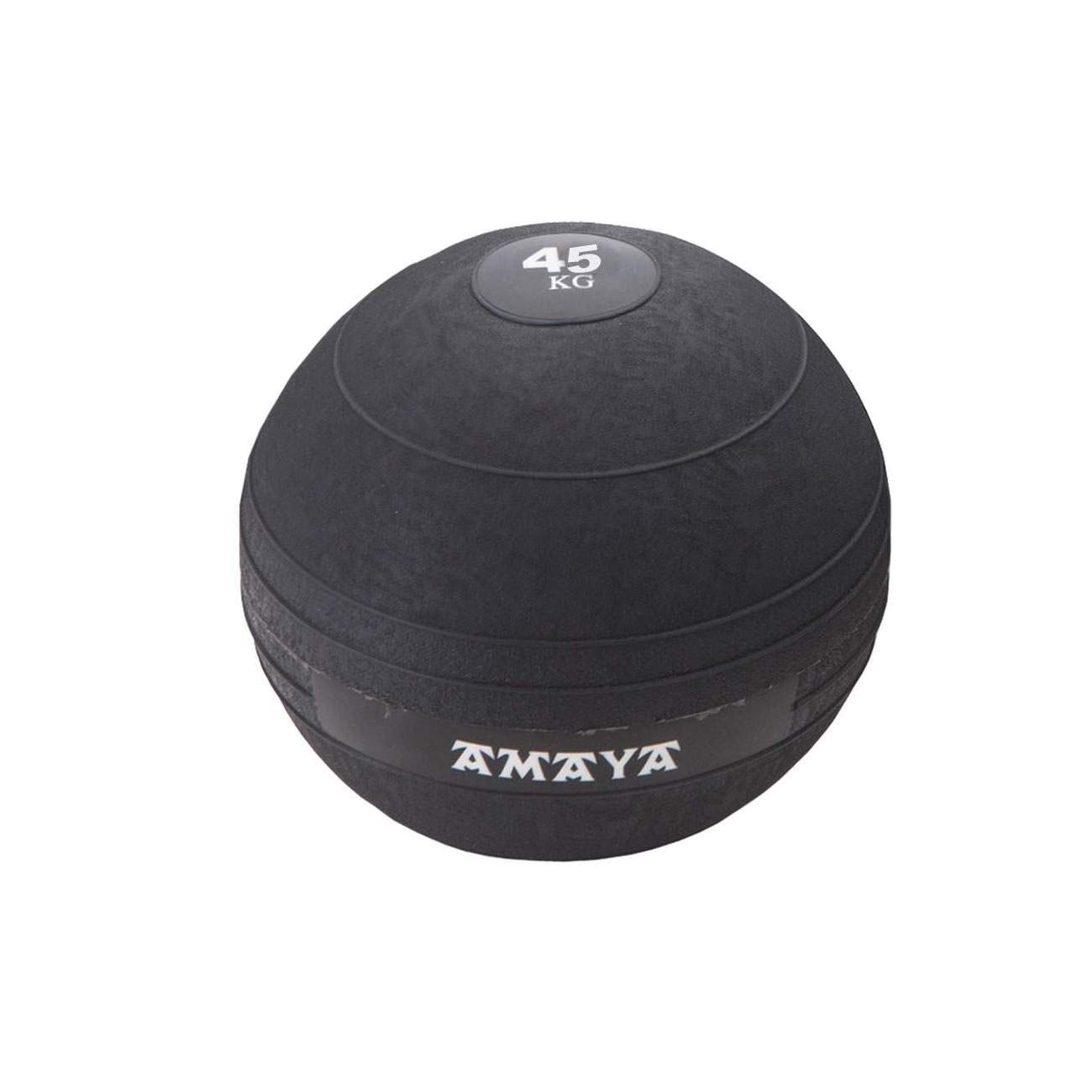 AMAYA SPORT Slam Ball - 45 kg. 35 cm, Piasek Medyczny Piasek Antypoślizgowy, Waga piłka do treningu fitness