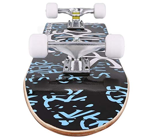 Skateboard, 7 Schichten,komplettes Ahornholz, Longboards, für Jugendliche, Erwachsene, Anfänger, Skateboarding Kinder, Erwachsene, Teenager, Mädchen-