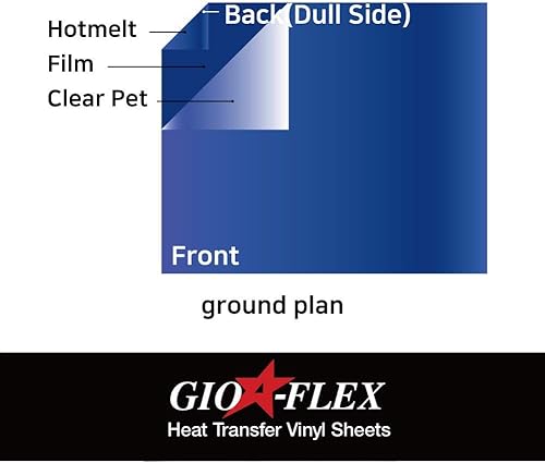 Miniatura 8 de Vinilo termotransferible 3D de 10 x 12 pulgadas, 9 hojas de 9 colores surtidos especiales, paquete HTV para planchar para camisetas compatibles con