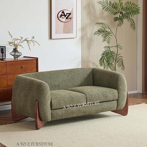 Image of A to Z Furniture Classic Chesterfield Sofa Set Luxury Chesterfield Sofa in for Home Living Room & Office (Grey 3+2)