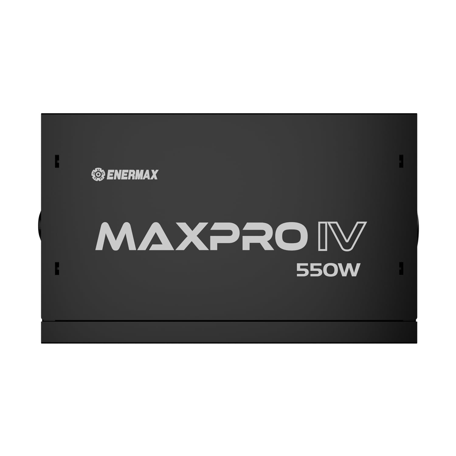ENERMAX MAXPRO IV 550 Watt, alimentatore non modulare ATX Gaming PC, cavo singolo Mesh Leeve, 80 Plus, ventola silenziosa da 120 mm, condensatore con circuito di protezione a 5 livelli, EMP550 W