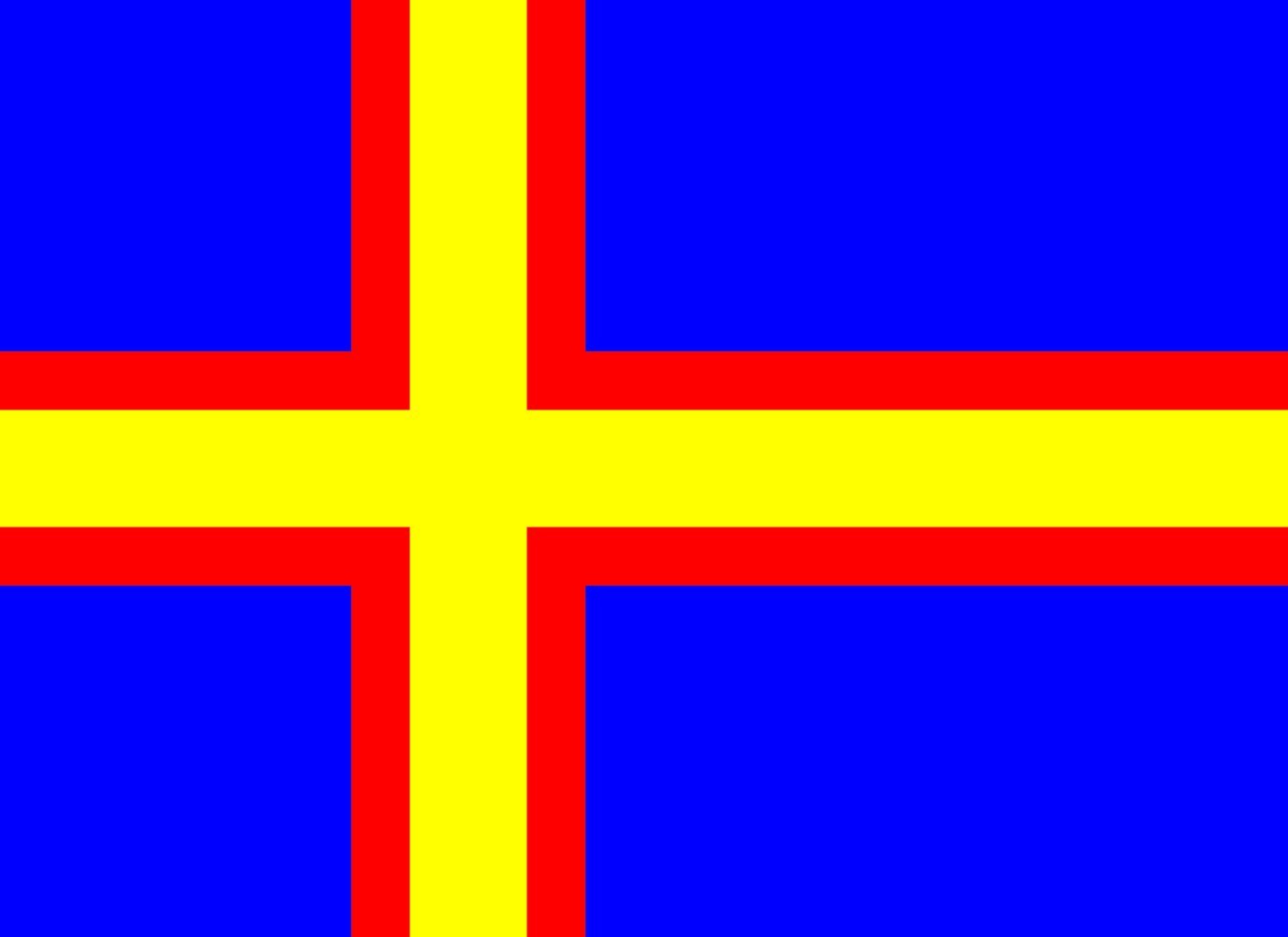 Drapeau paysage Hälsingland de 1.35m² aux finitions haute qualité