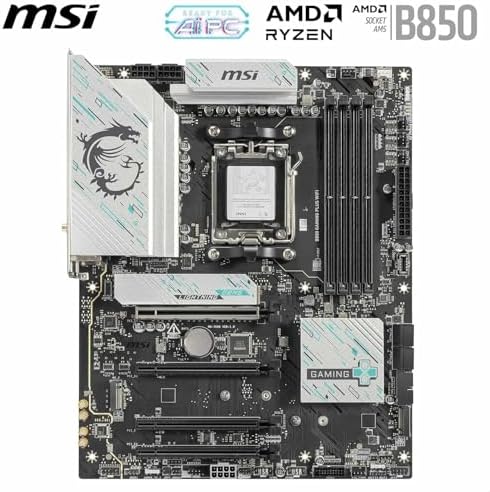 MICRO CENTER AMD 7800X3D CPU Processor with MSI B850 Gaming PL Motherboard