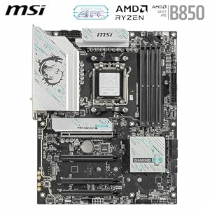 Micro Center AMD 9800X3D Processor with MSI B850 Gaming Plus WF Motherboard — photo 4 of 6