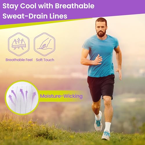 Cotton Crew Socks for Men,90°Right Angle Socks,Sweat Absorbent,Wear Resistant,Anti Odour Mens Crew Socks 6 Pairs4