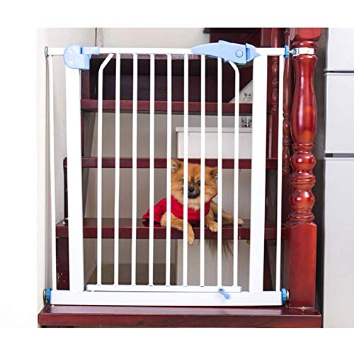 BOGDTF Puerta de Seguridad con cifrado, Valla de Seguridad Ampliable e Independiente para Mascotas, tamaño Personalizable