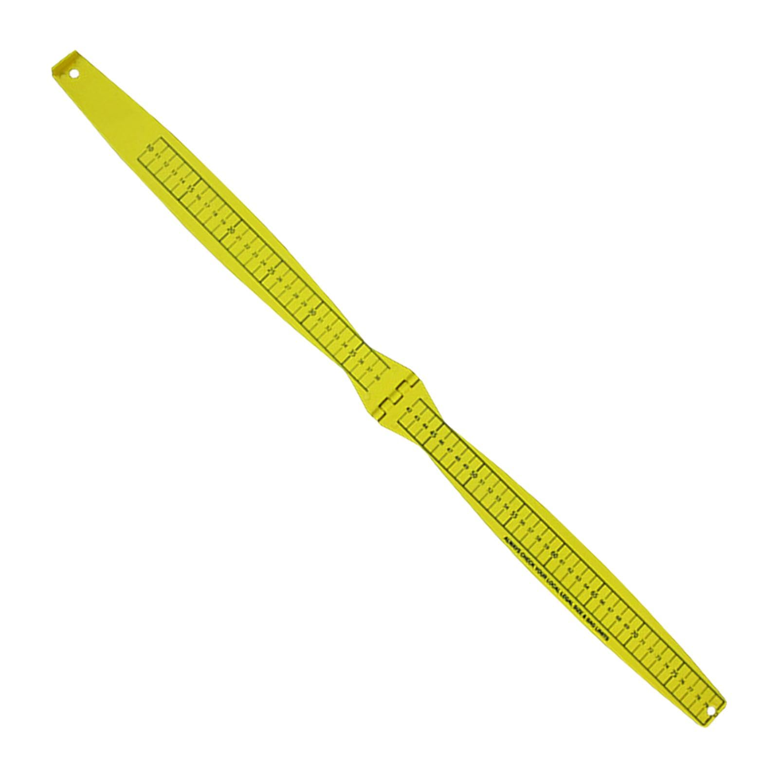 Planche à Mesurer Poisson Règle 38cm Légère Appareil Mesure Crabes Matériel Pêche