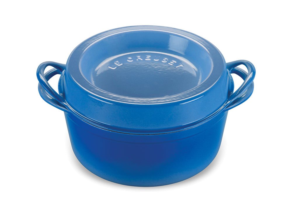 Le Creuset Enameled Cast Iron Round Doufeu, 4-1/4-Quart, Marseille