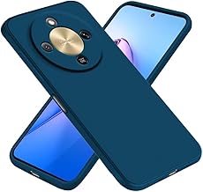 EASSGU Case for Honor Magic8 Lite 5G / Honor X9D (6.79 Inches) Soft TPU Silicone Cover - Sapphire Blue