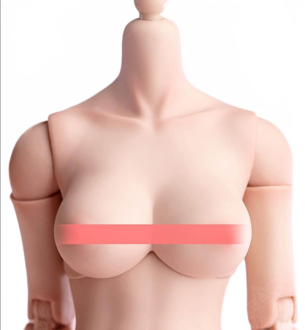 Body Worldbox pour fille 1/6 blanche avec poitrine bonnet E pour figurine 30 cm