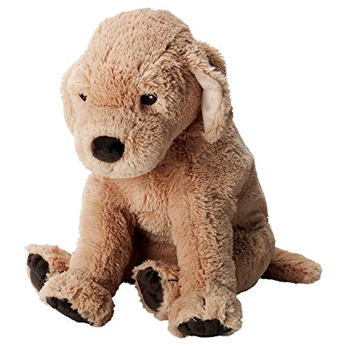 Image of IKEA SOCKERBIT Soft Toy, Dog, Golden Retriever, 40 cm (15 inch)