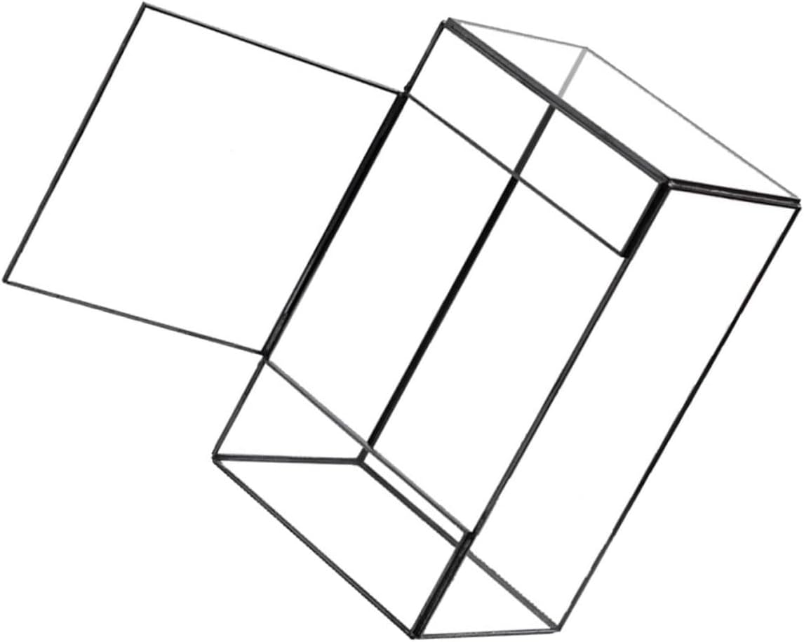 Glass Terrarium Landscape Design Mini Ecosystem Tank Small Moss Terrarium Plant Holder for Windowsill Planter