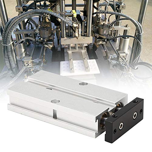 Cylindre pneumatique double tige TN10 alésage 10mm course 75mm port M5