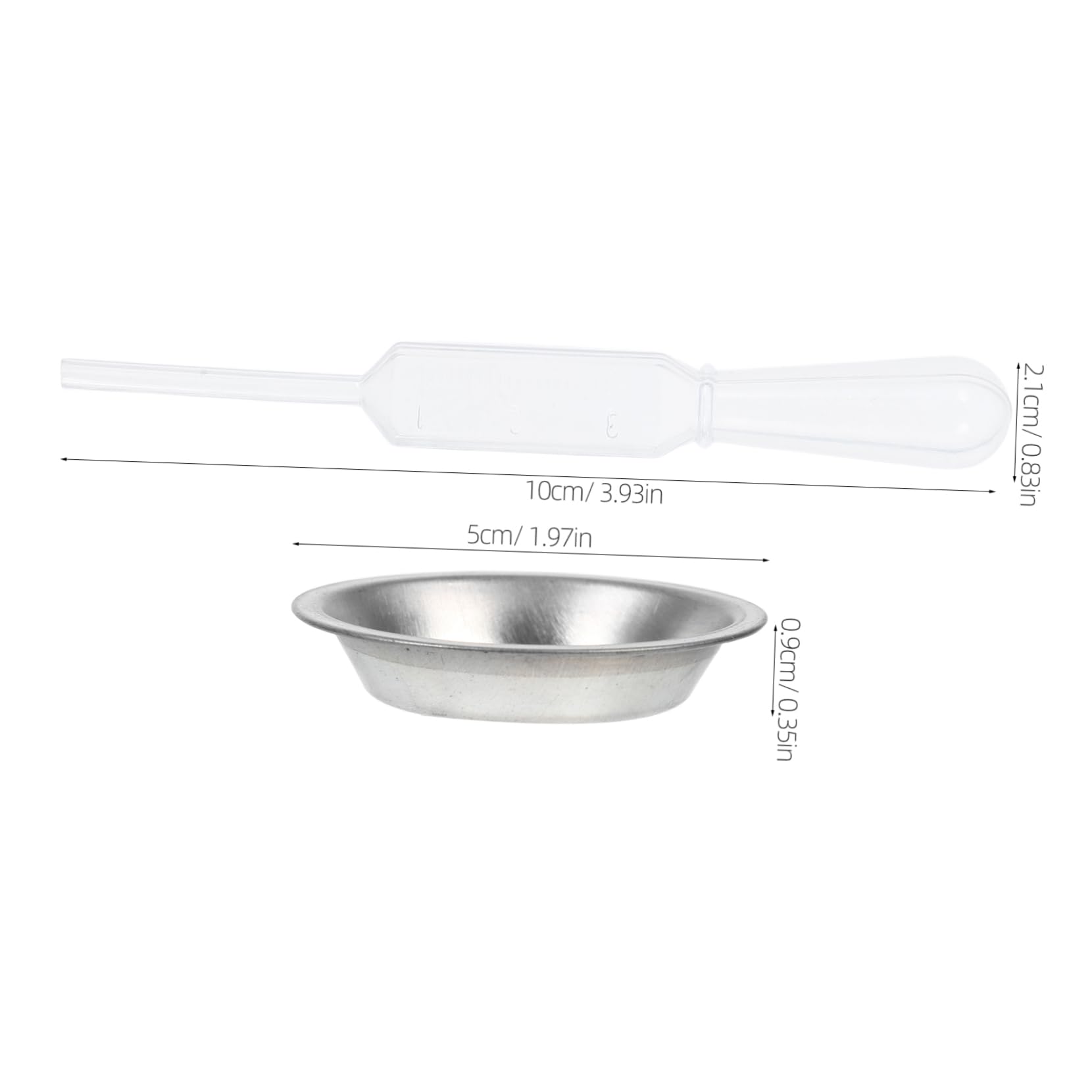 Homoyoyo Hobby Model Coloring Kit 1 Set Model Painting Droppers Paint Palette Versatile