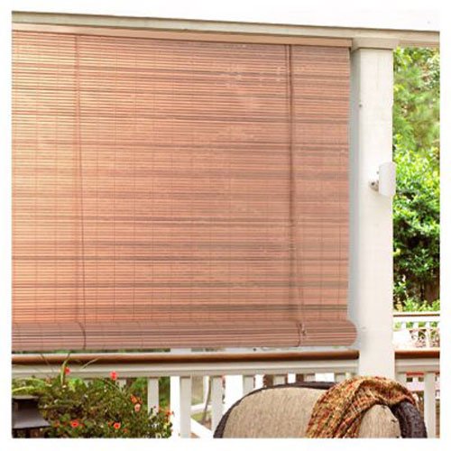 Lewis Hyman 321246 Not Available Radiance 0321246 Vinyl PVC Roll Up Blind, Woodgrain, 48 Inch Wide x 72 Inch Long, 48