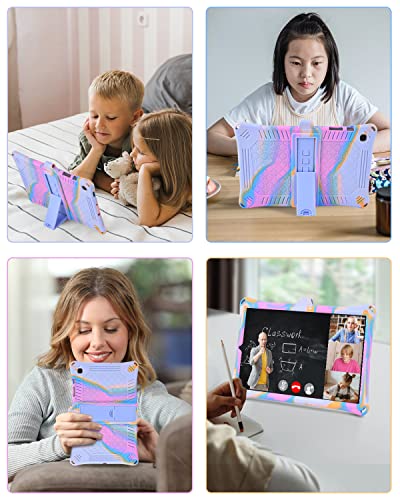 KATUMO Silicone Case for Samsung Galaxy Tab S6 Lite 10.4 inch 2024 2022 2020 Tablet (SM-P620N / P625N / P610/P613/P615/P619) Soft Rubber Cover with Stylus Pen Shoulder Strap S6 Lite Case - Image 6