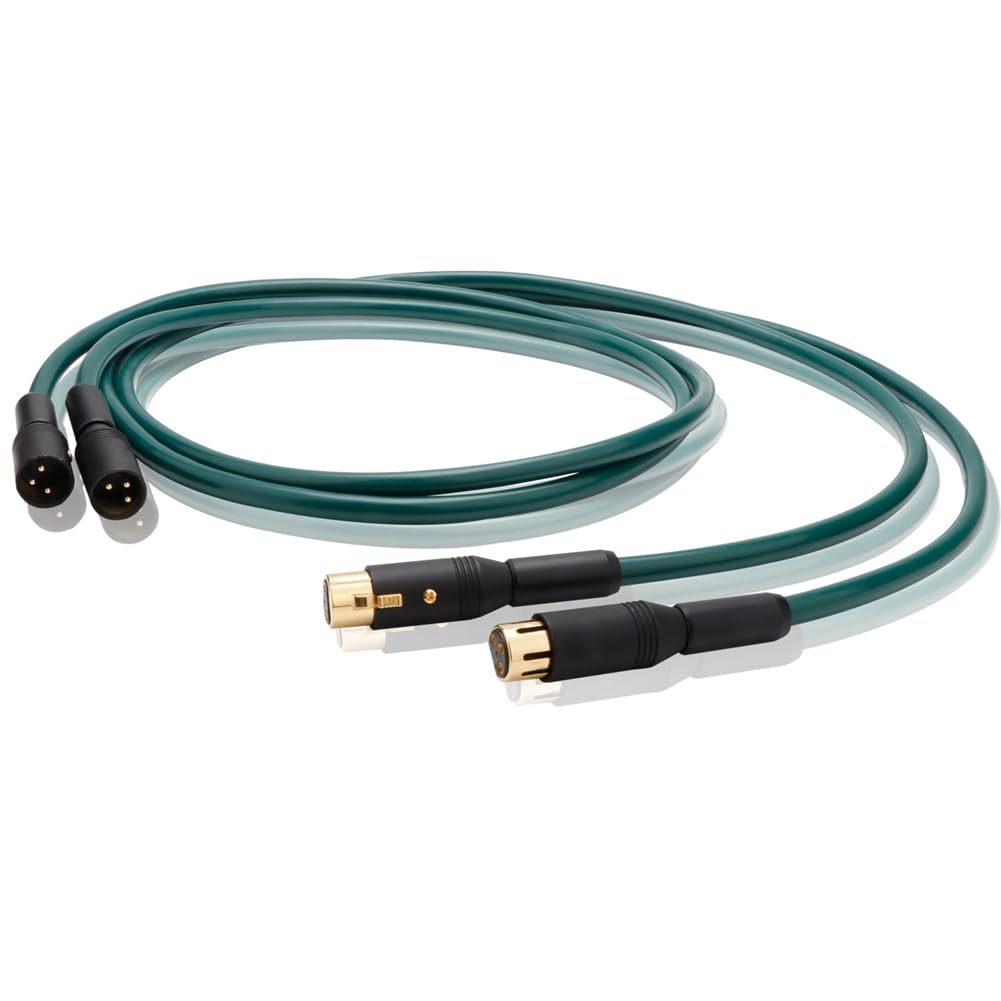 Cable XLR Balanceado de Cobre Monocristalino -220 para Audiófilos. Cable de Audio HiFi. Cable de Señal. Cable de Conexión Estéreo. 1,5 M.