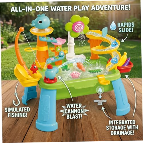 Table de sable et d'eau cadeau anniversaire idéal enfants