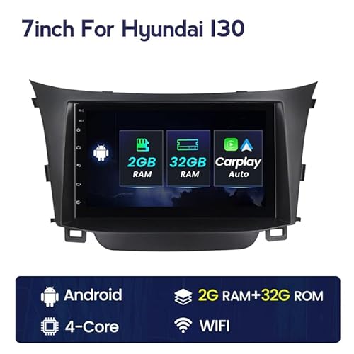 Tela Sensível Ao Toque De 7 Polegadas Apple Carplay Android Auto Android Car Multimedia GPS Navigati