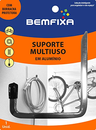 Suporte Multiuso Bemfixa Pequeno Alumínio 1