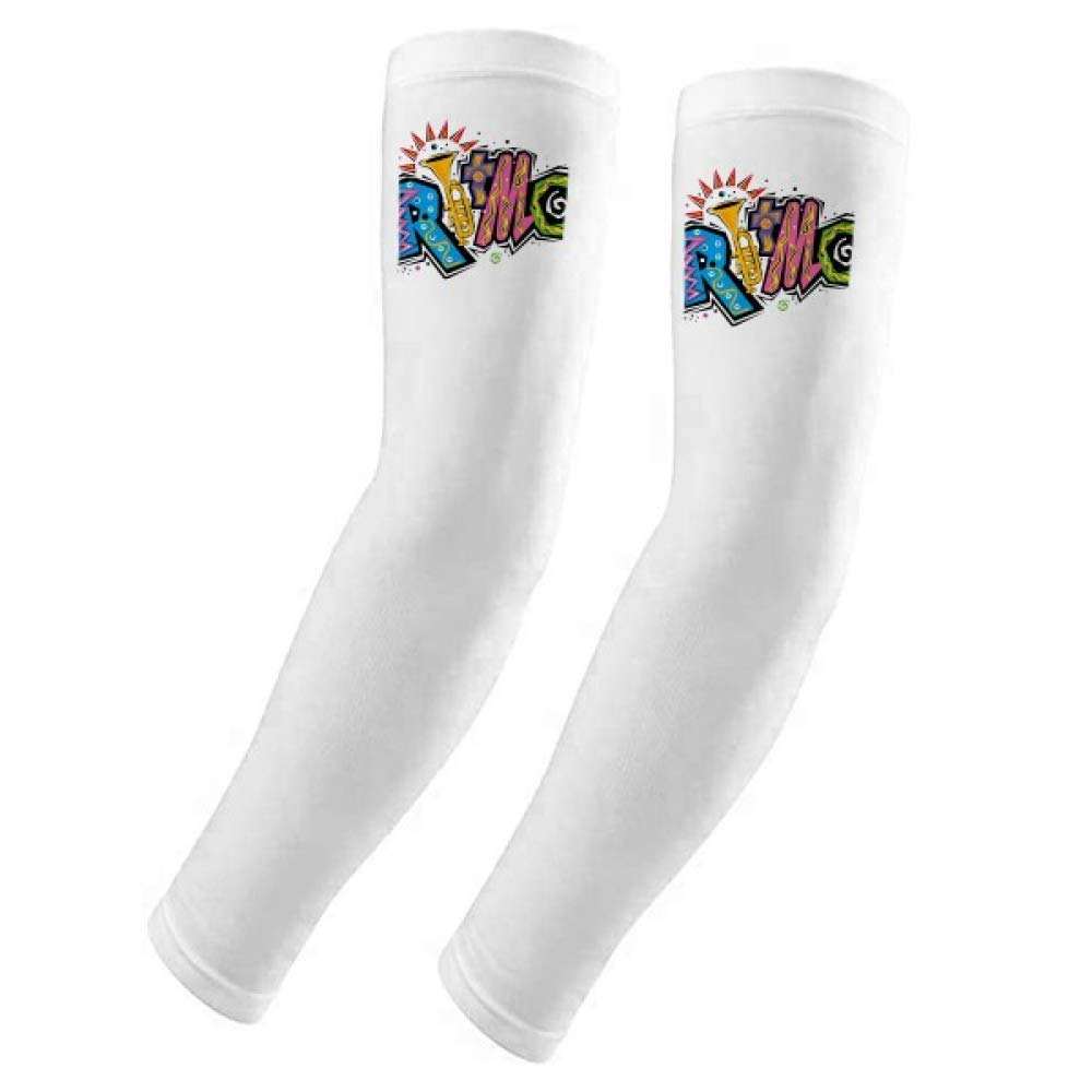 Mangas para brazo Ritmo con bloqueo solar UV para evitar quemaduras 5