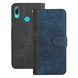 Compatibilità: Custodia in pelle PU di alta qualità è applicabile solo per Huawei P Smart 2019/ Honor 10 Lite. Tutta la nuova custodia del telefono modello Mandala è molto adatta per auto-uso e regali.