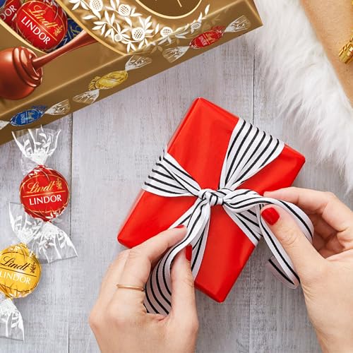 Miniatura 6 de Lindt bombones LINDOR CORNET chocolate negro al 70% de cacao, delicioso bombón con interior de chocolate cremoso, chocolate Lindt, 600 g, aproximadamente 48 bombones